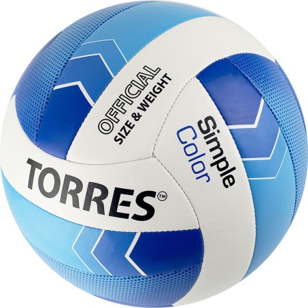 Купить Мяч волейбольный Torres Simple Color любительский р.5 в Богородске 
